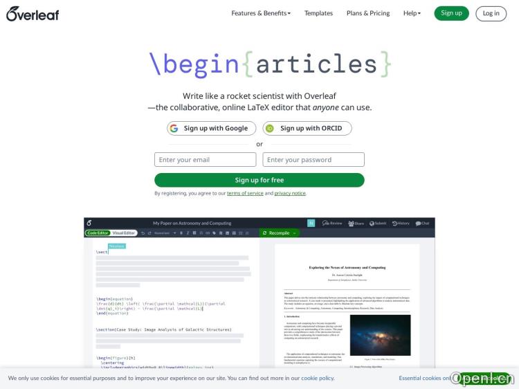Overleaf