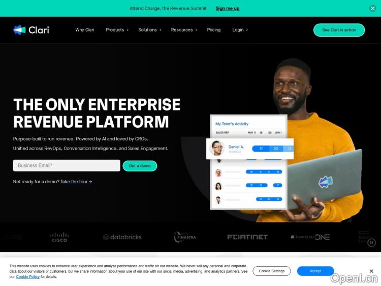 AI-Driven Sales Platform By Clari
