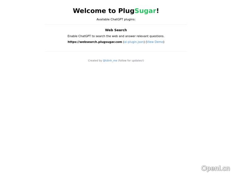 PlugSugar