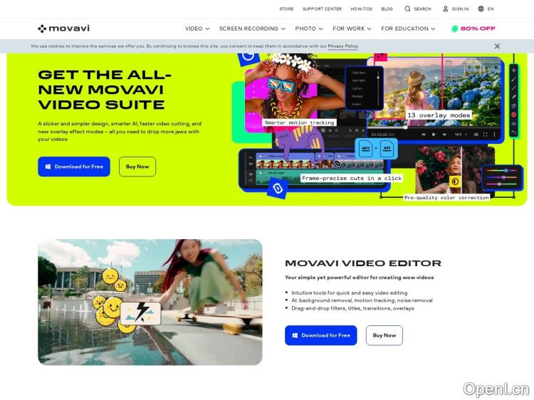 Movavi Video Editor Plus