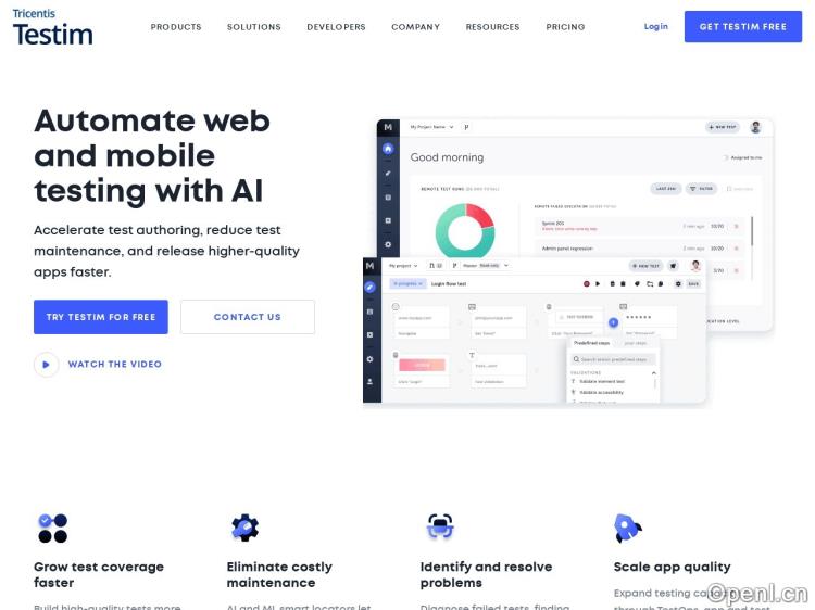 Testim AI