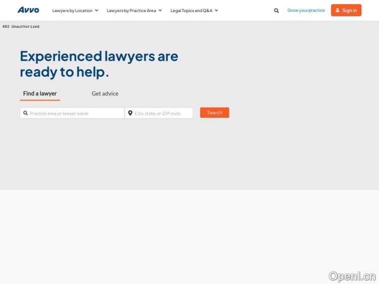 Avvo Smart Legal Assistant