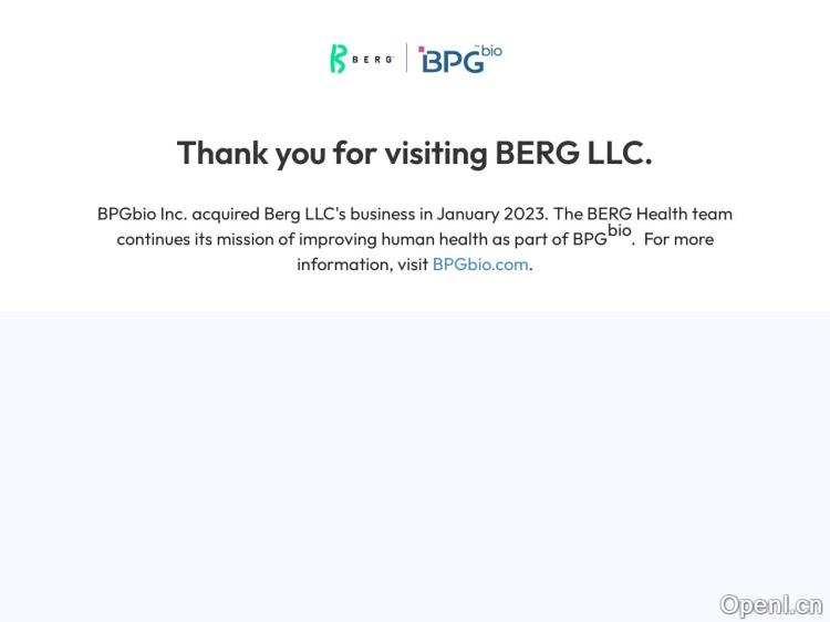 Berg Health