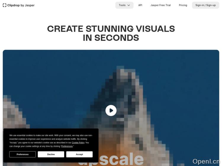 Uncrop by Stability AI