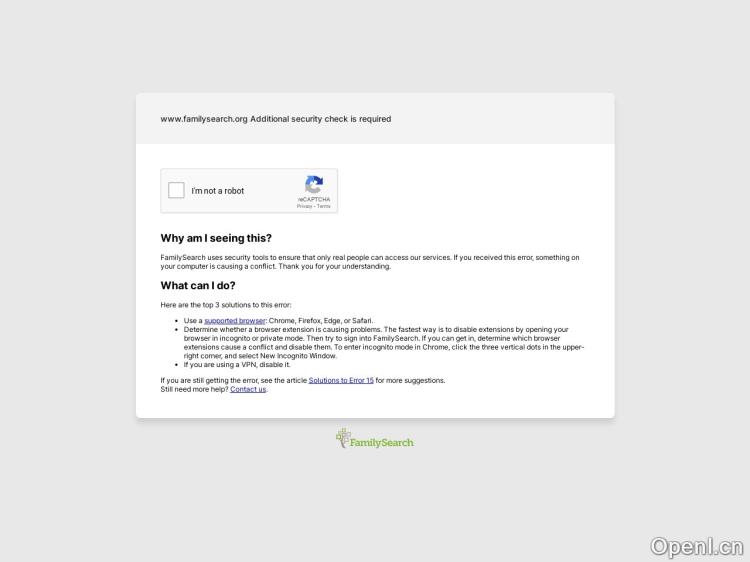 FamilySearch