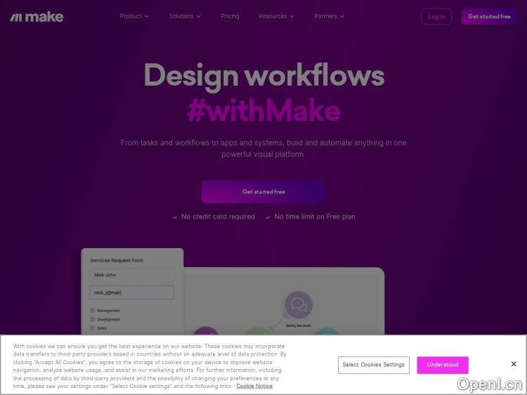 Make (fomerly known as Integromat)