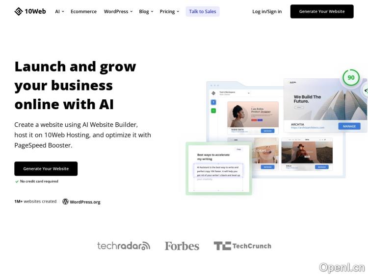 10Web AI Assistant for WordPress