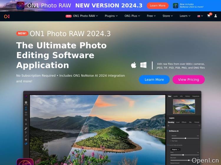ON1 Resize Photoshop Plugin