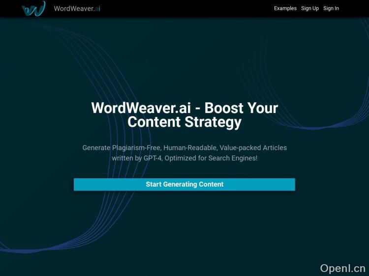 WordWeaver AI Text Editor
