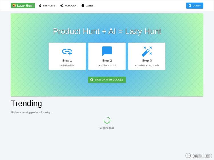 Lazy Hunt