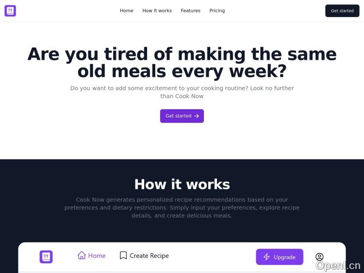 AI-Powered Recipe Generator