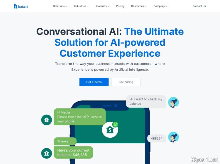 Kata.ai Chatbot Platform