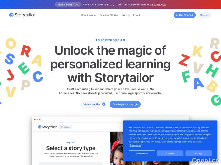 Pagemaster Bedtime Story Generator