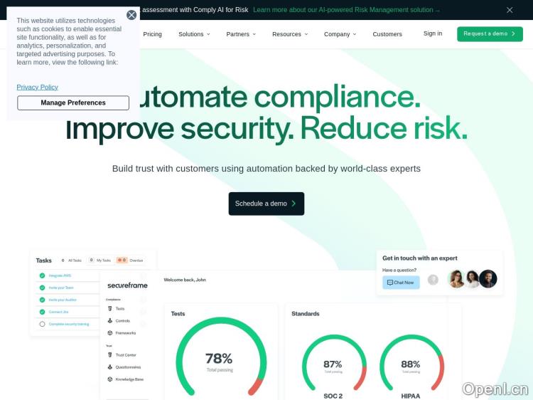 Secureframe Questionnaires