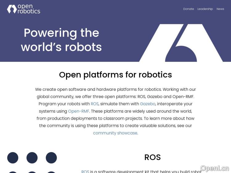 Open Source Robotics Foundation (OSRF)