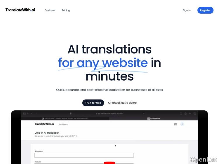 TranslateWith.AI