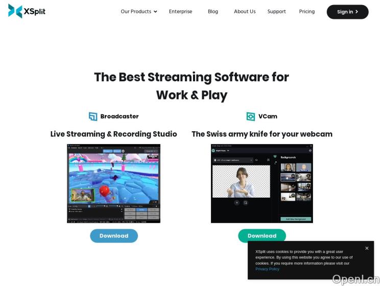 XSplit VCam