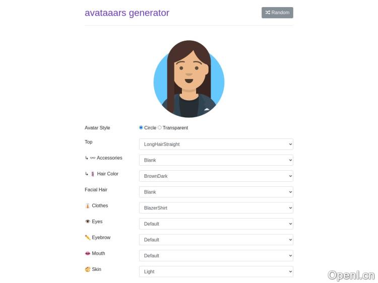 3D Avataaars Generator