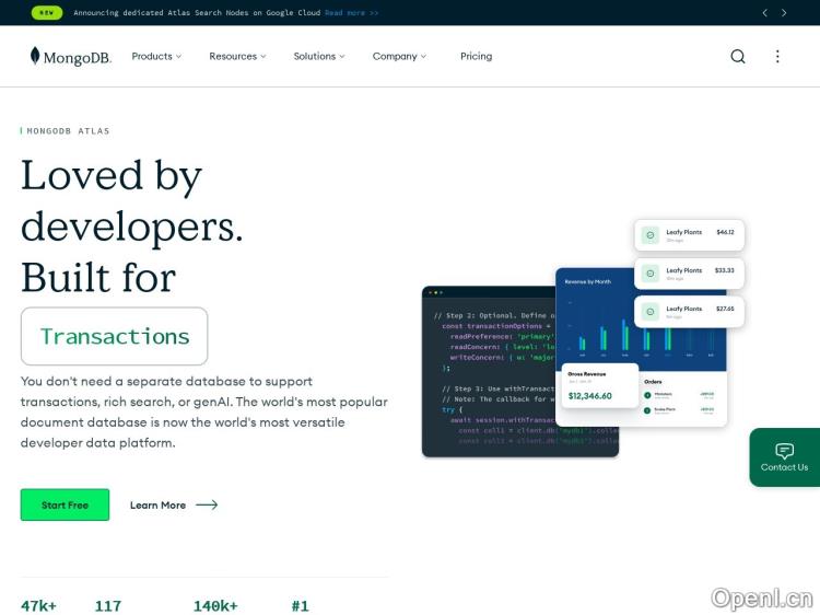 MongoDB Atlas
