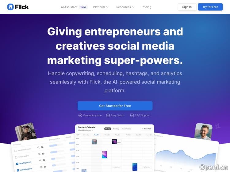 AI Social Marketing Assistant (Beta)