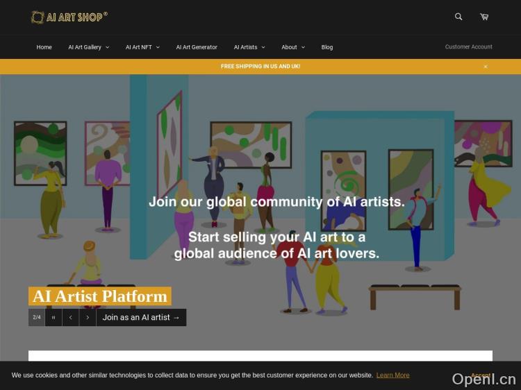 AI Art Shop