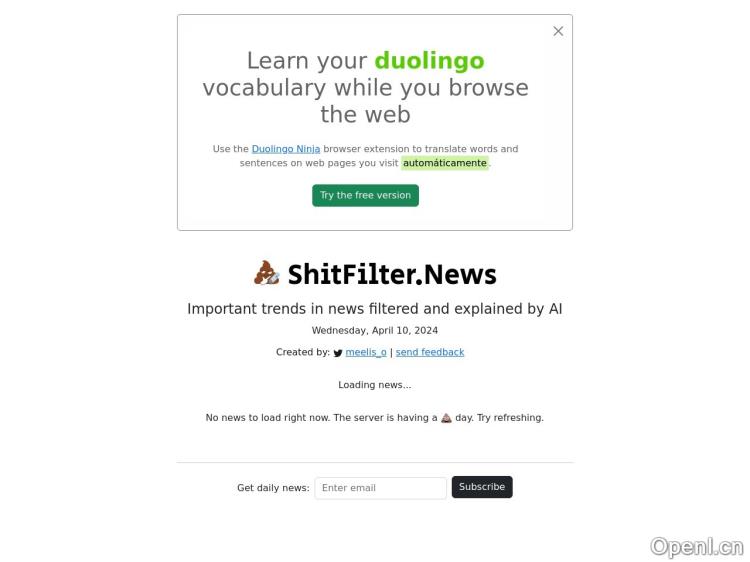 ShitFilter.News