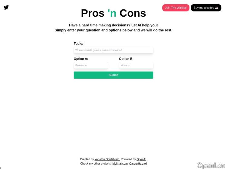 Pros ‘n Cons