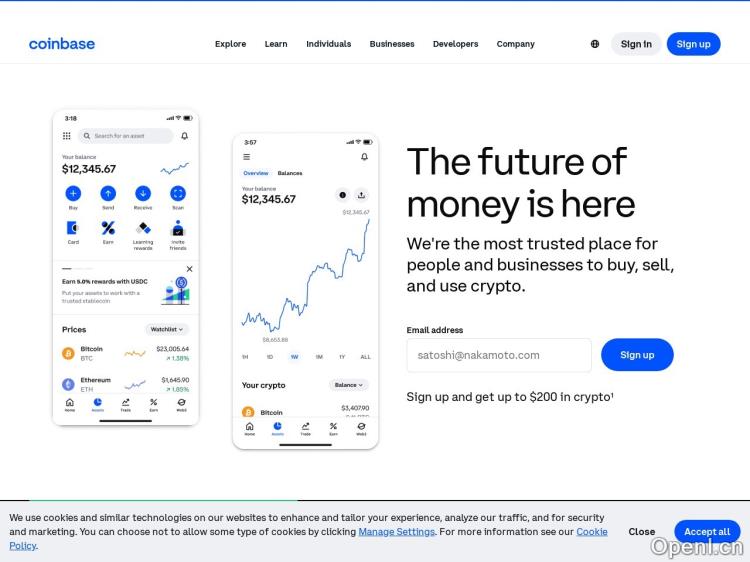 Coinbase Exchange