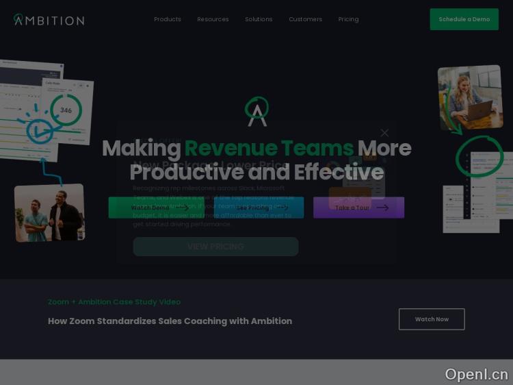 AI Sales Platform By Ambition