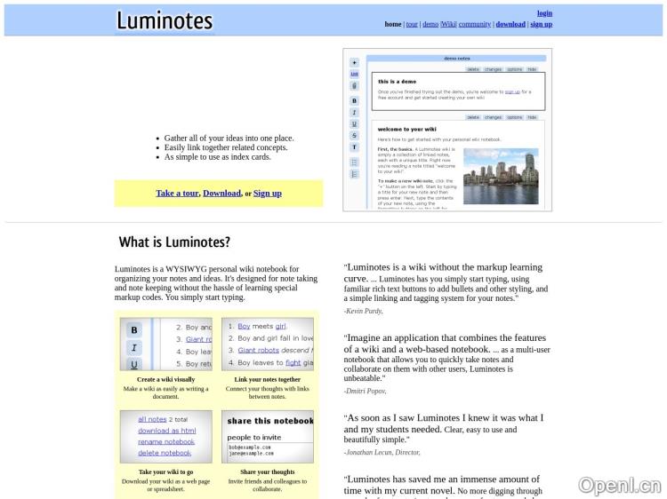 Luminotes