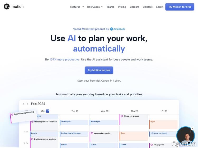 Motion Project & Task Manager