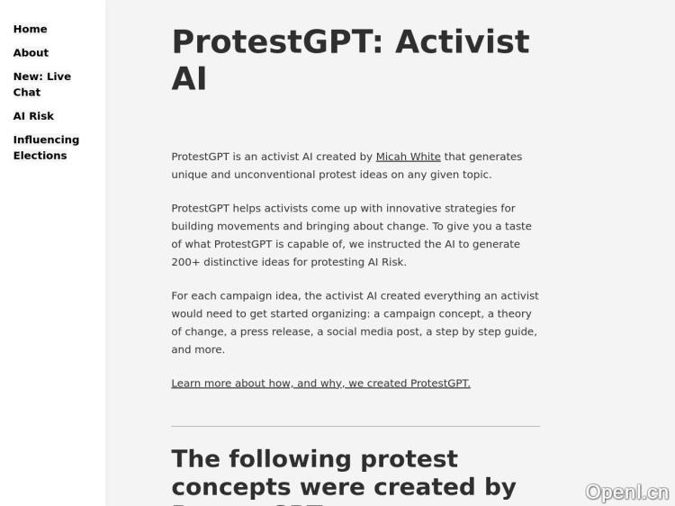 ProtestGPT