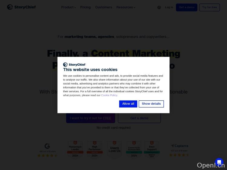 StoryChief – AI Power Mode