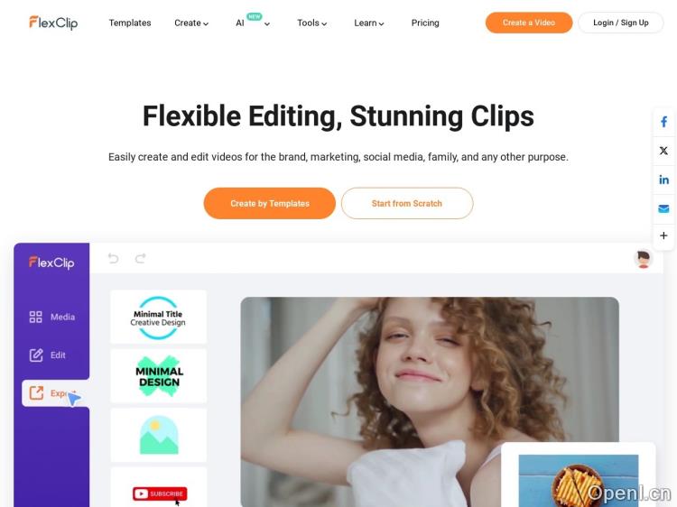 Text to Speech by FlexClip