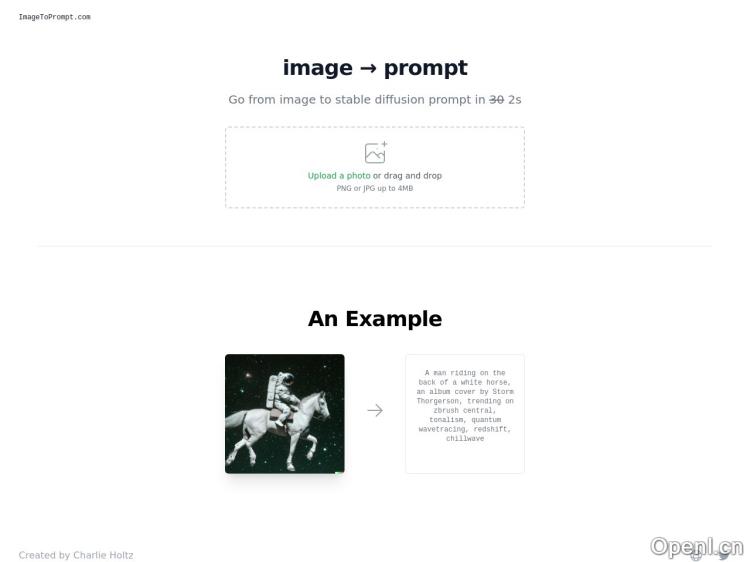 图片转提示词 imagetoprompt