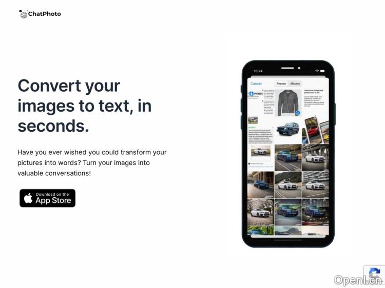 ChatPhoto: Ai Image To Text