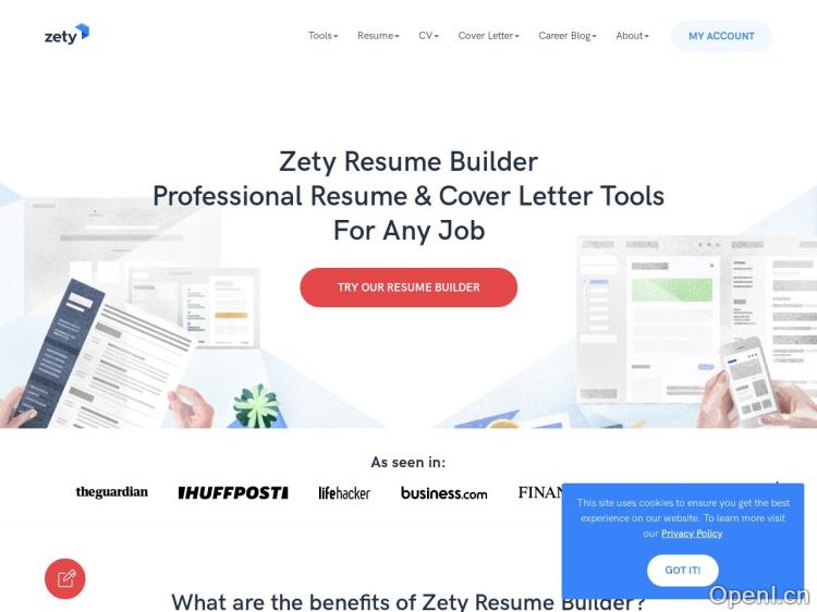 Zety Cover Letter Builder