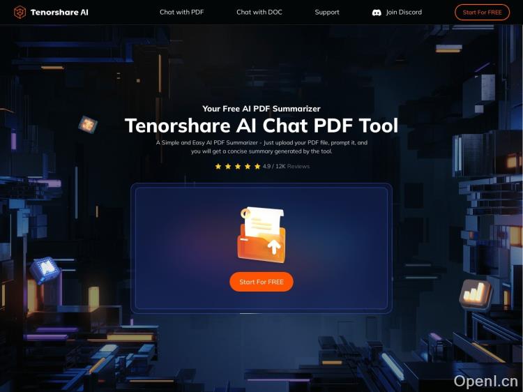 Tenorshare AI Chat PDF Tool