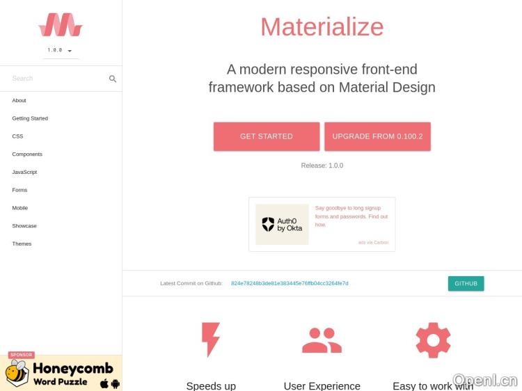 Materialize CSS