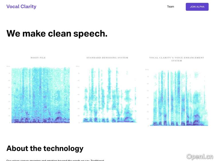 Vocal Clarity