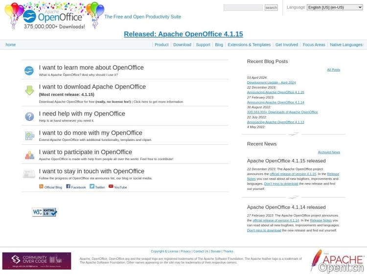 Apache OpenOffice Writer
