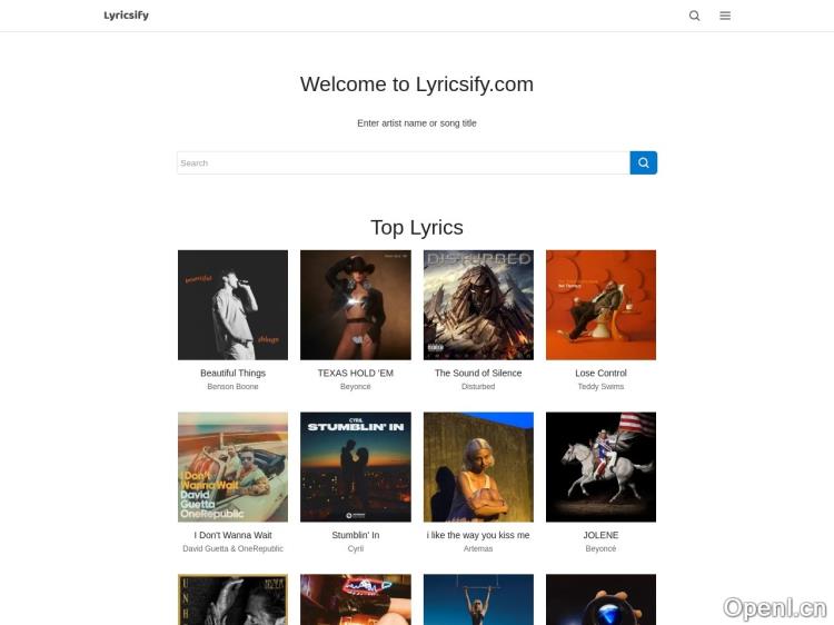 Lyricsify