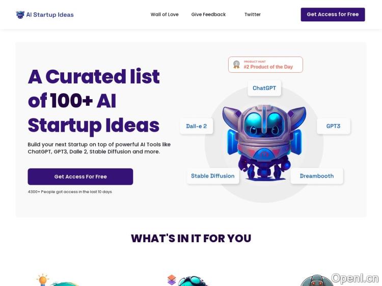 100+ AI Startup Ideas