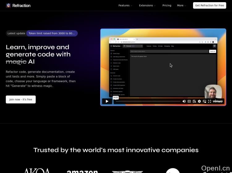 Refraction for VS Code