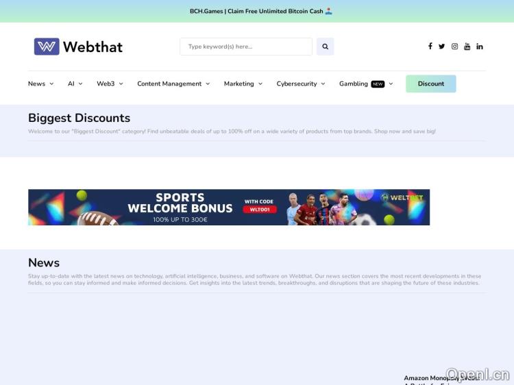 Webthat