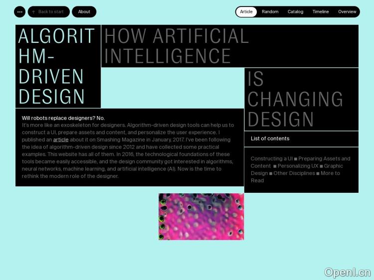 Algorithm-Driven Design