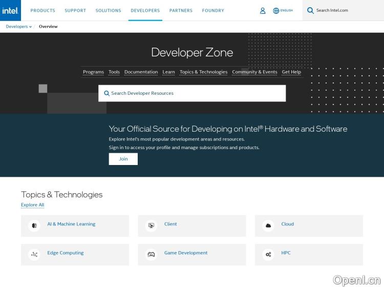 Intel Software Innovator Program