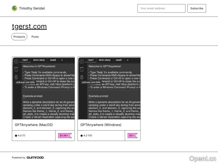 GPTAnywhere