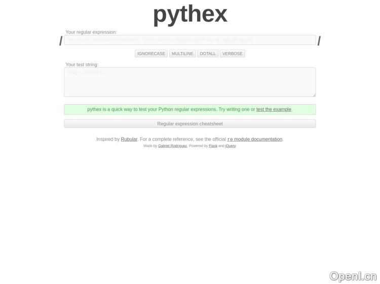 Pythex