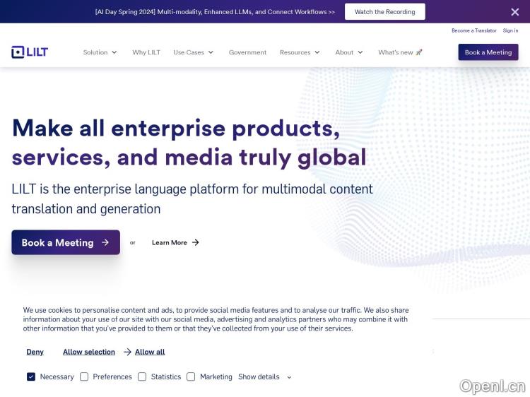 Lilt Neural Machine Translation Platform